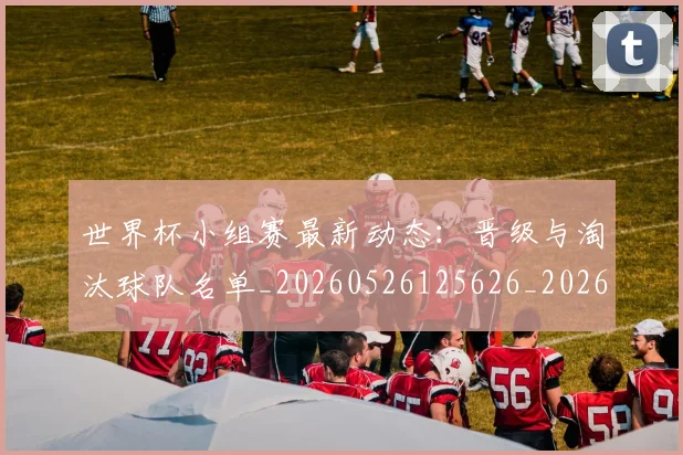 世界杯小组赛最新动态：晋级与淘汰球队名单_20260526125626_20260607160329